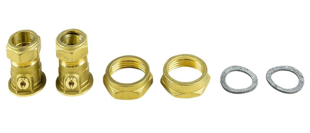 Отсечной клапан с накидными гайками Union Valve Set 3/4"-22"