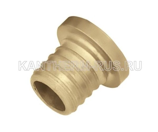 Заглушка 12*2 Push латунная KAN-therm