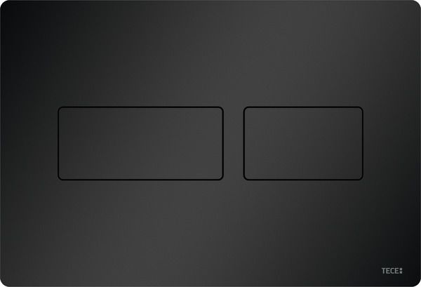 Панель смыва, металл, черная матовая TECEsolid