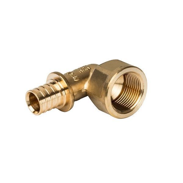 Угол переходной 16-3/4 ВР латунь STOUT