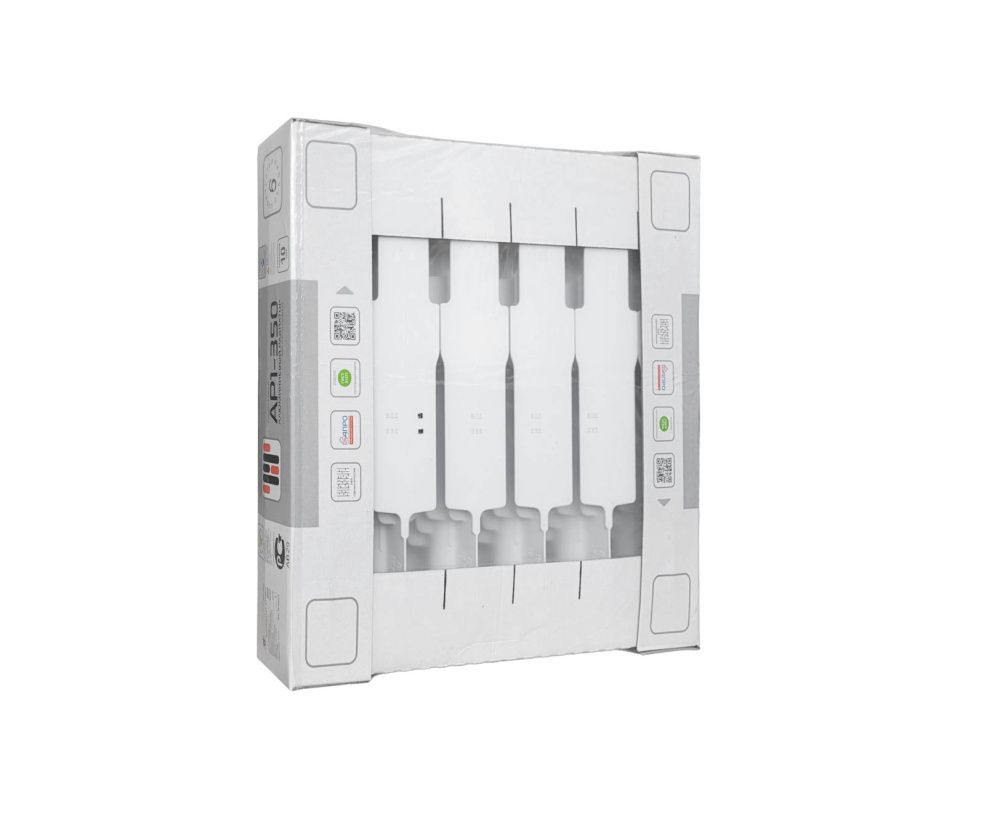 Радиатор алюминиевый 350/90 мм 6 секций Теплоприбор