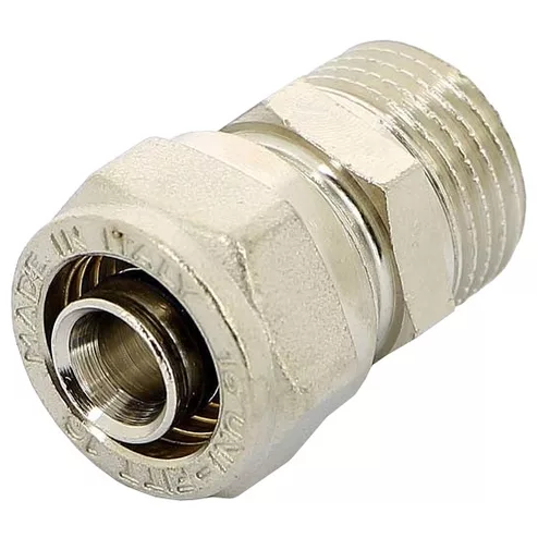 Муфта НР 20х1/2" никелир. (обжим) Uni-Fitt