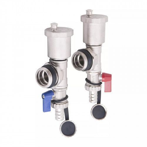 Тройник для коллектора с воздухоотв. 1" (2 шт) Gappo