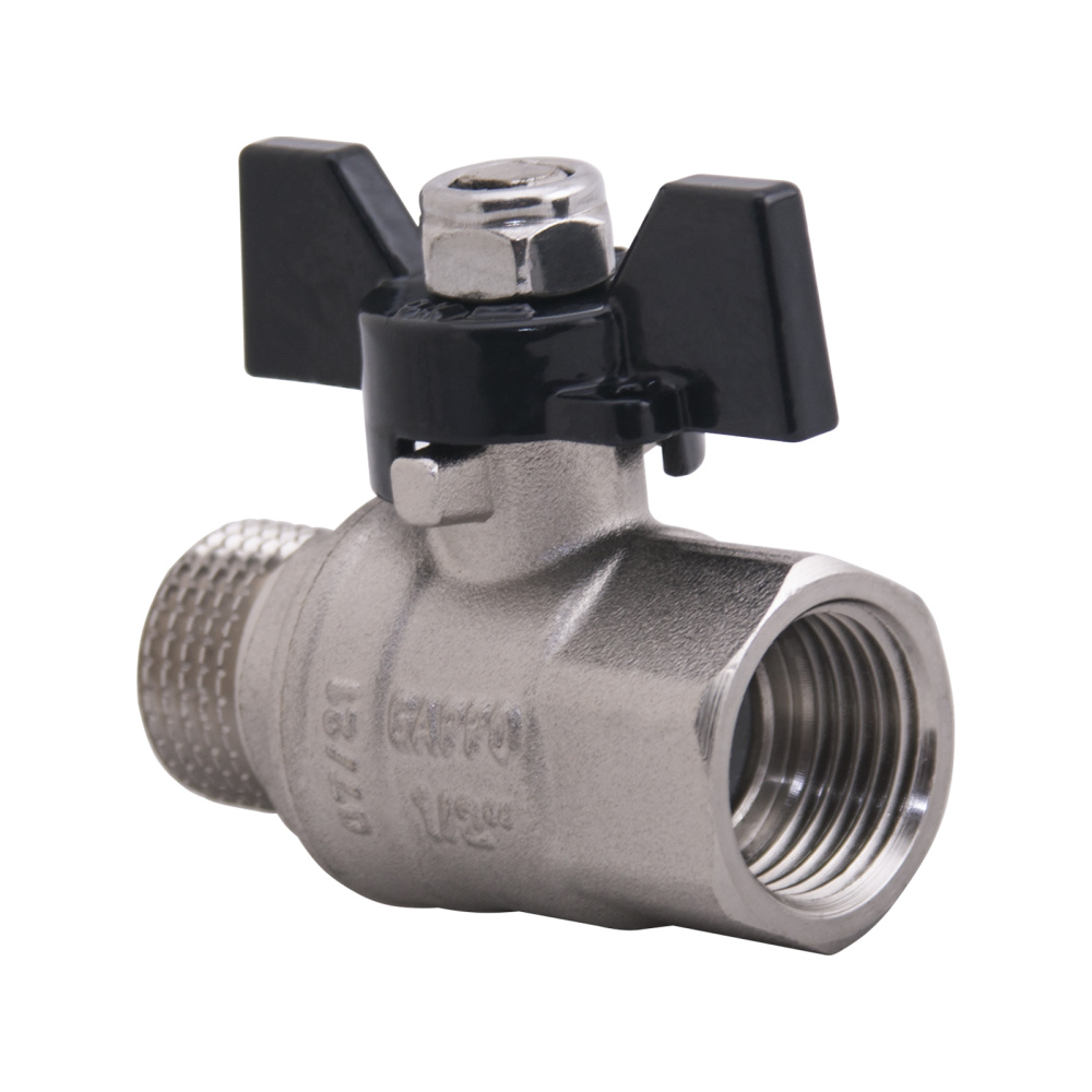 Кран шаровой НВ 1/2" (бабочка) Gappo