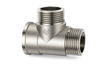 Тройник переходной ВР-НР-НР 3/4х3/4х3/4 (никель) Varmega