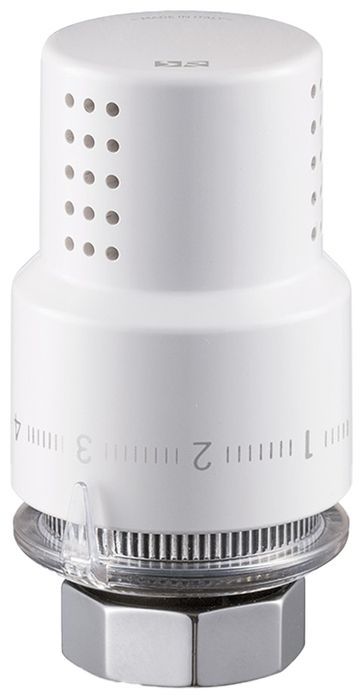 Термостатическая головка "ARIA" М30х1,5  цвет Белый SR, Rubinetterie