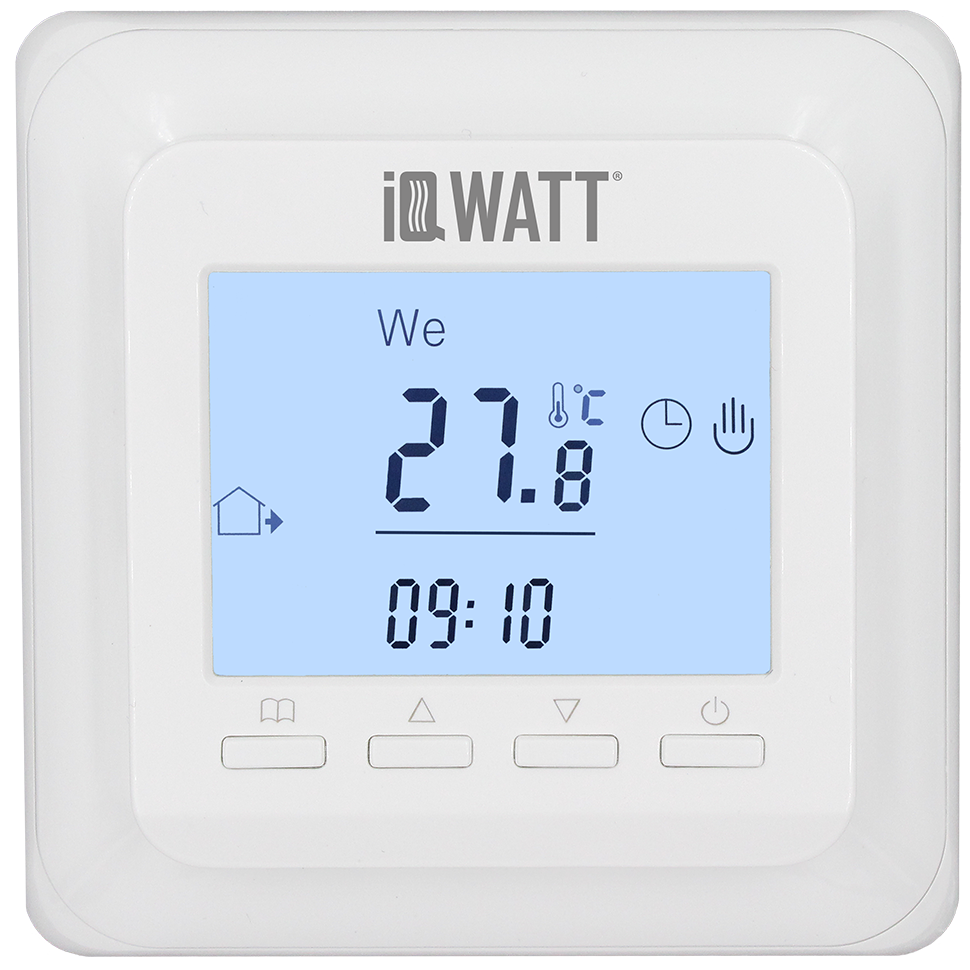 Терморегулятор IQ Thermostat P программируемый электронный, белый