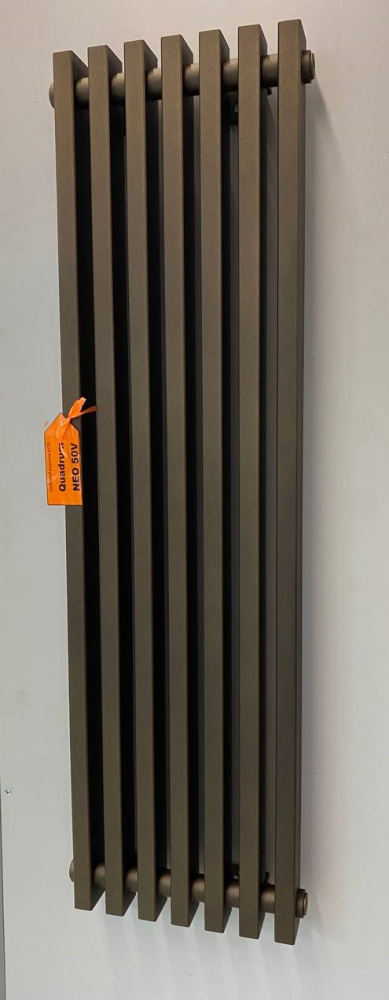 Радиатор QUADRUM NEO 50 V 1000- 7 RAL 1M503SN291 бронзовый муар (выставочный образец)