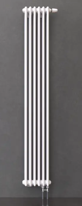 Радиатор трубчатый Batarìa 2-1750-08 UT RAL 1Т104S9016 белый муар 1/2