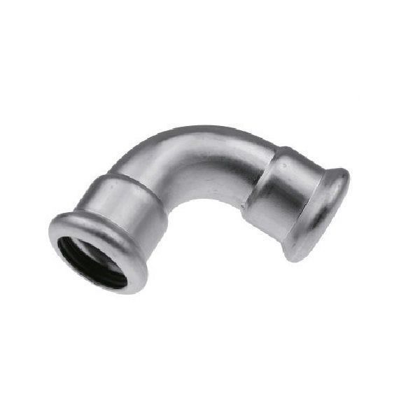 Отвод Inox press 28х90* нерж. KAN-Therm