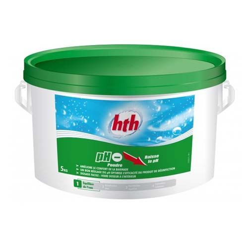 pH минус порошок, 5кг, hth