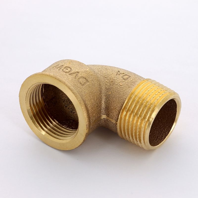 Угольник ВР-НР   1х1 (бронза) Viega 