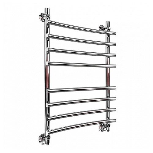 Полотенцесушитель R primo back 80/50 см 1"-3/4"-1/2" форма лесенка, без полки, Водяной (К1), ДВИН