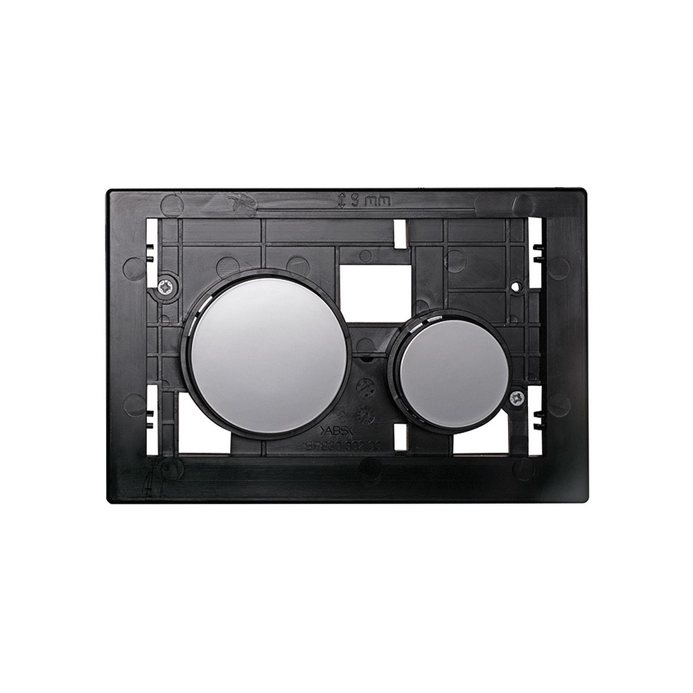 Лицевая панель TECEloop Modular, стекло, оранжевый, +Клавиша TECEloop Modular, хром глянцевый, TECE