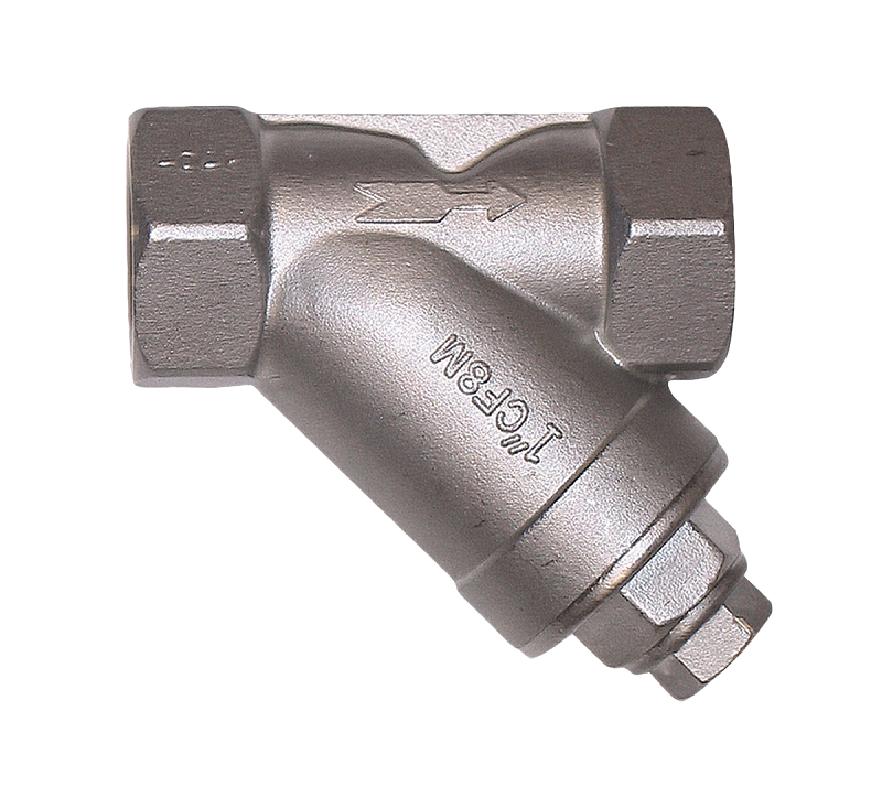 Фильтр сетчатый резьбовой IS30.04.0,60.015.40.Р/Р Ду15, Ру40, размер ячейки - 0,6 мм, нерж. сталь