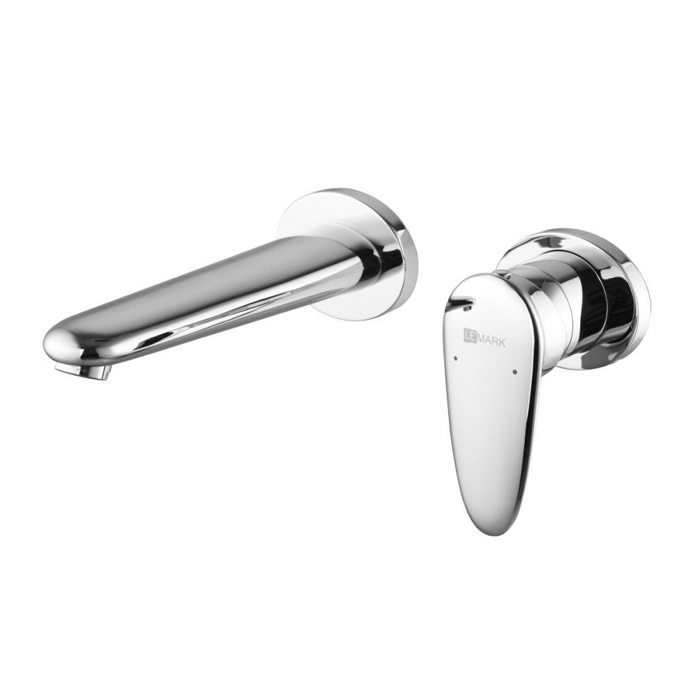 Смеситель для умывальника встраиваемый, хром STATUS, LEMARK