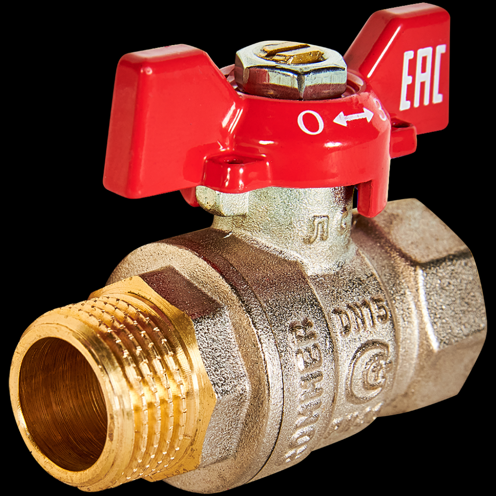 Кран шаровый 1/2 ВН Rommer