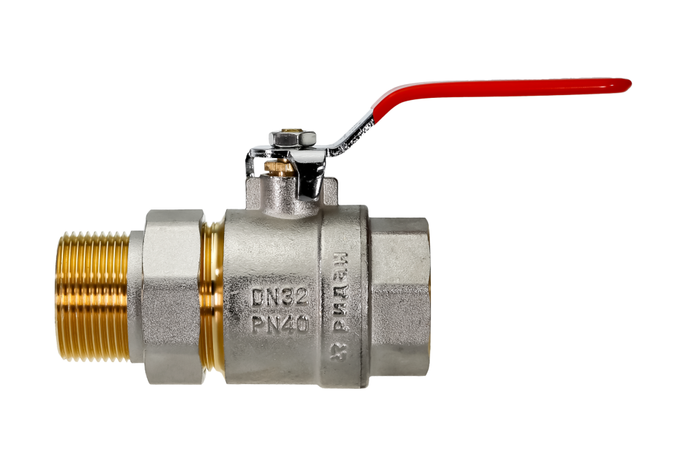 Кран шаровой BVR-FR РИДАН ГОСТ Р 59553 "американка" DN32; PN40