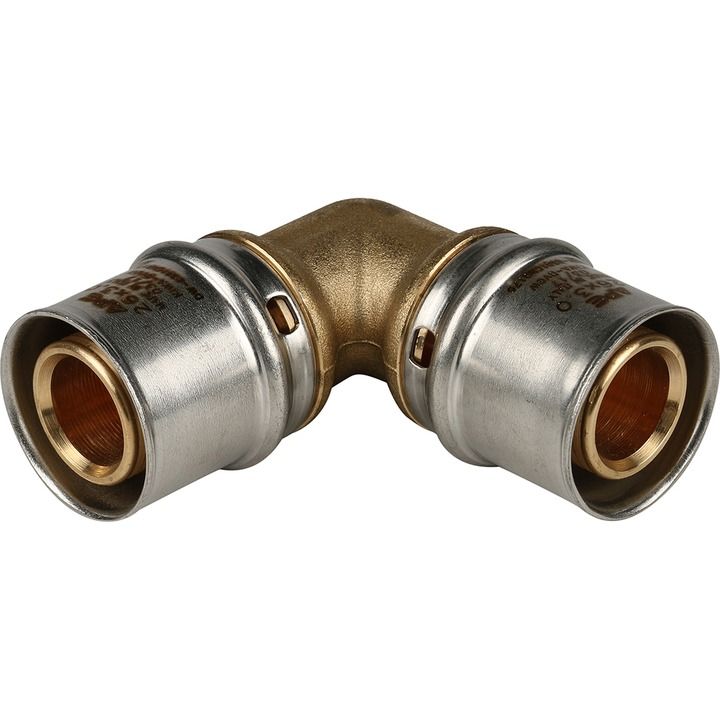 Угольник 26х26 латунь пресс Stout