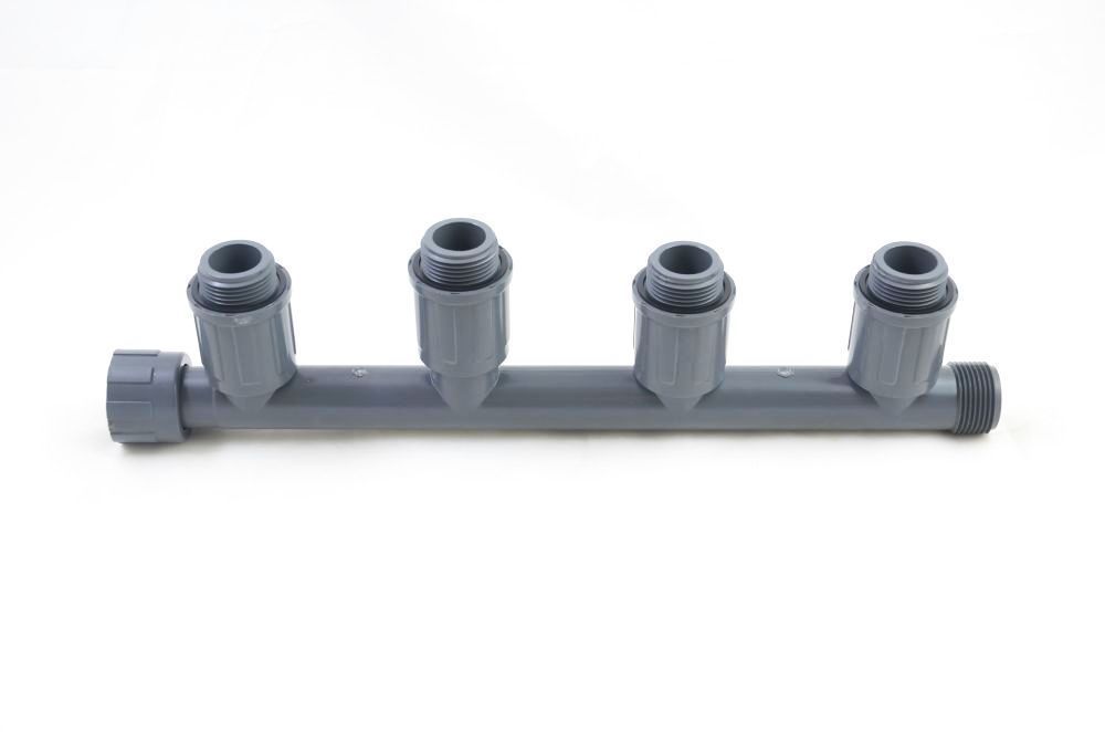 Коллектор с 4 выходами 1’’ НР X 4 пов.соед.1’’НР X муфта 1’’ВР Rain Bird