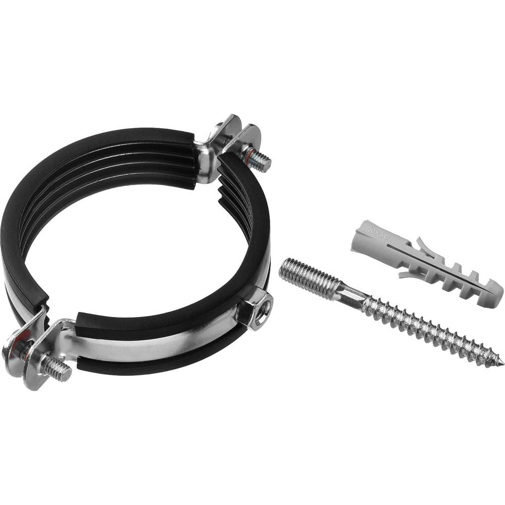 Хомут в комплекте    1/2" (20-24) М8 сантехнический (2шт) Хомут в комплекте    1/2" (20-24) М8 сантехнический (2шт)