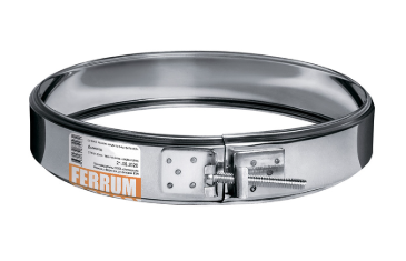 Хомут обжимной (430/0,5 мм) Ф115