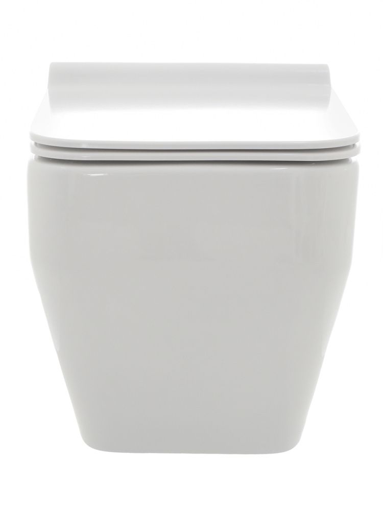 Унитаз подвесной с сиденьем, скрытый монтаж, AQM Aquame (Распродажа!)