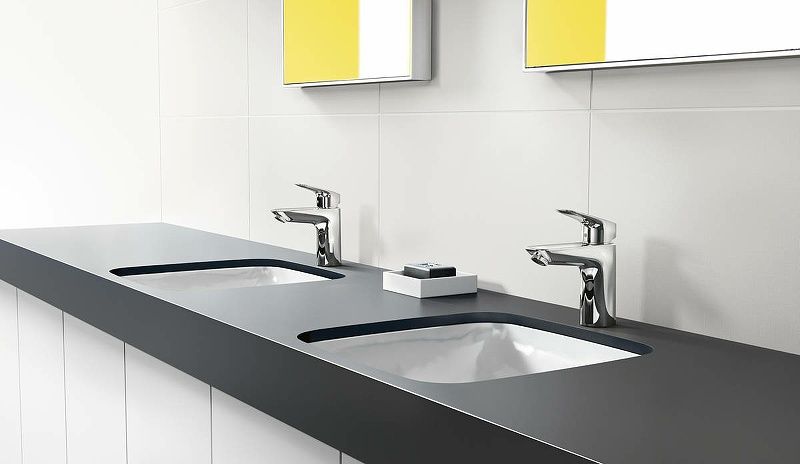 Смеситель для раковины Logis,  100 мм, без донного клапана, HANSGROHE