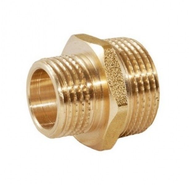 Ниппель НР-НР 2х11/2 (латунь) Tiemme