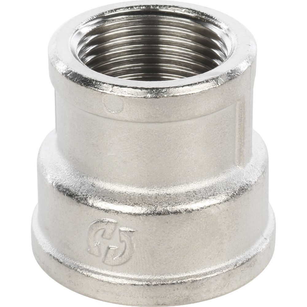 Муфта переходная ВВ 1х3/4 (никель) Stout