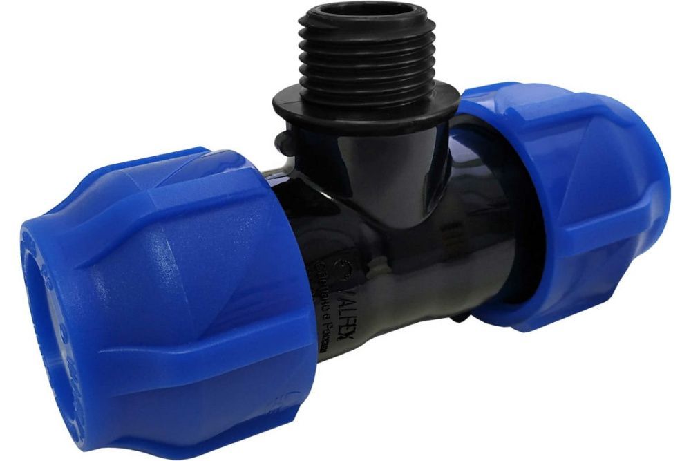 Тройник НР 20х1/2" VALFEX ПНД