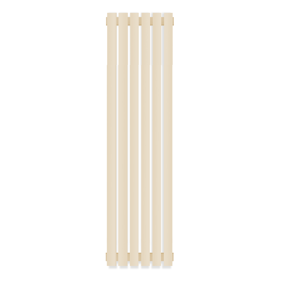 Радиатор QUADRUM 60 V 1750- 6 RAL 1M103SS181 светло-бежевый муар