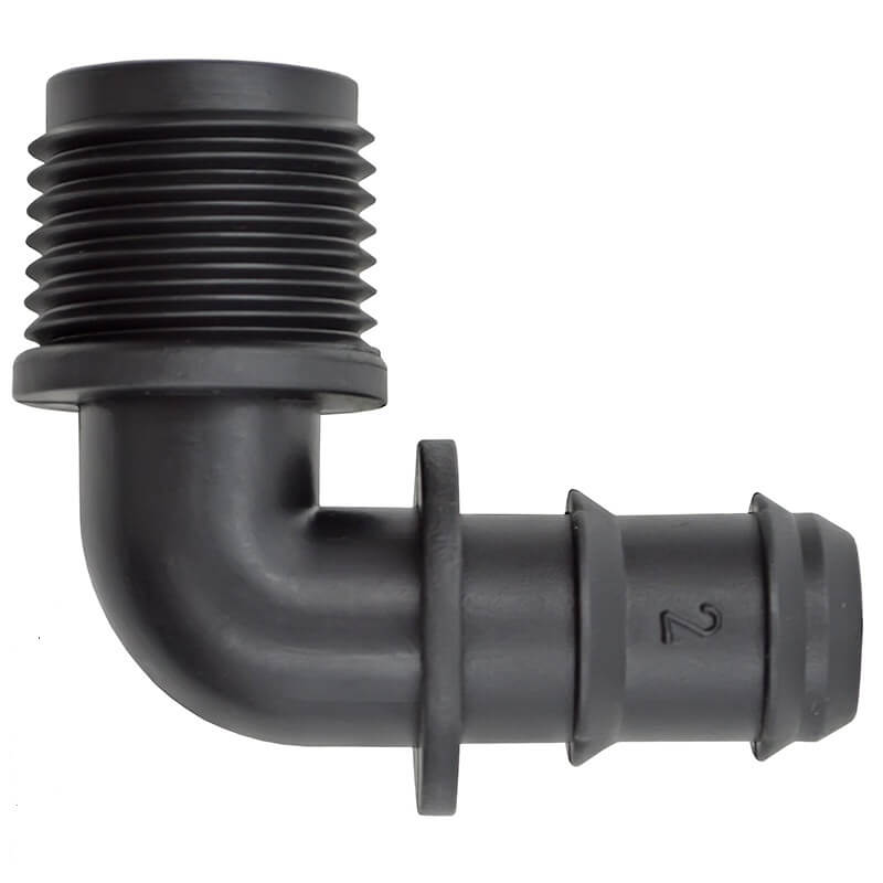 Уголок для трубки 16 мм х 3/4 " НР Green Helper