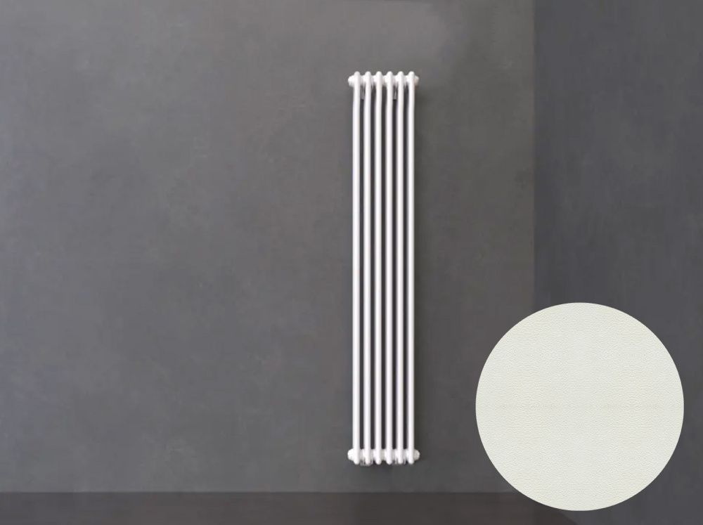 Радиатор трубчатый Batarìa 2-1750-10 UT RAL 1Т104S9016 белый муар 1/2