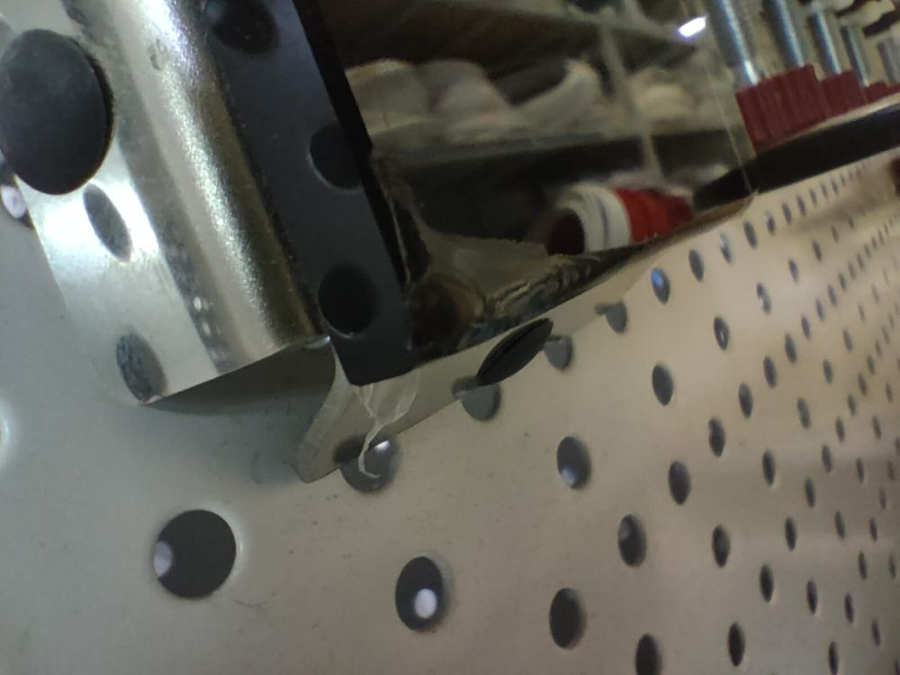 Стеклянная декоративная панель 1000мм, черное стекло, TECE (Уценка, небольшой скол)