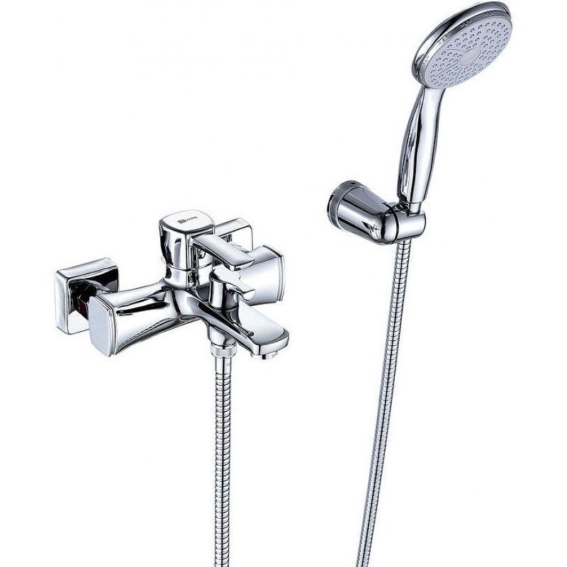 Смеситель для ванны EVITTA (с лейкой и шлангом) хром LEMARK