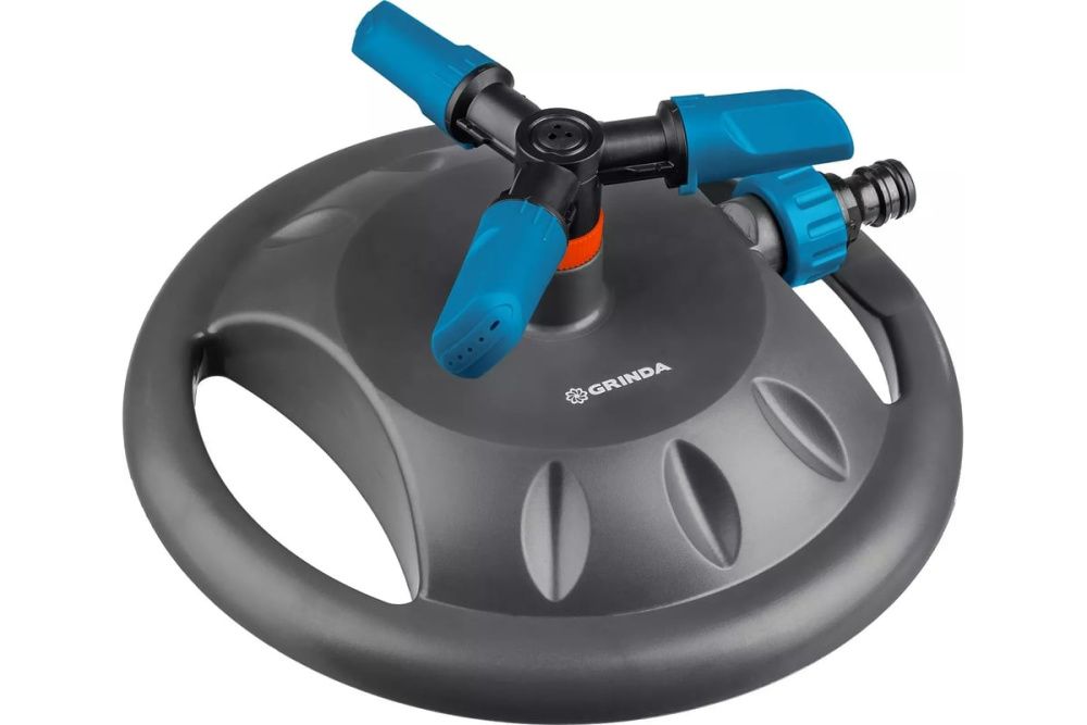 Распылитель круговой, 3 сопла, на подставке, ударопрочный пластик, GRINDA RR-B PROLine