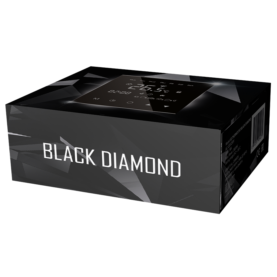 Терморегулятор IQ Thermostat BLACK DIAMOND программируемый, сенсорный