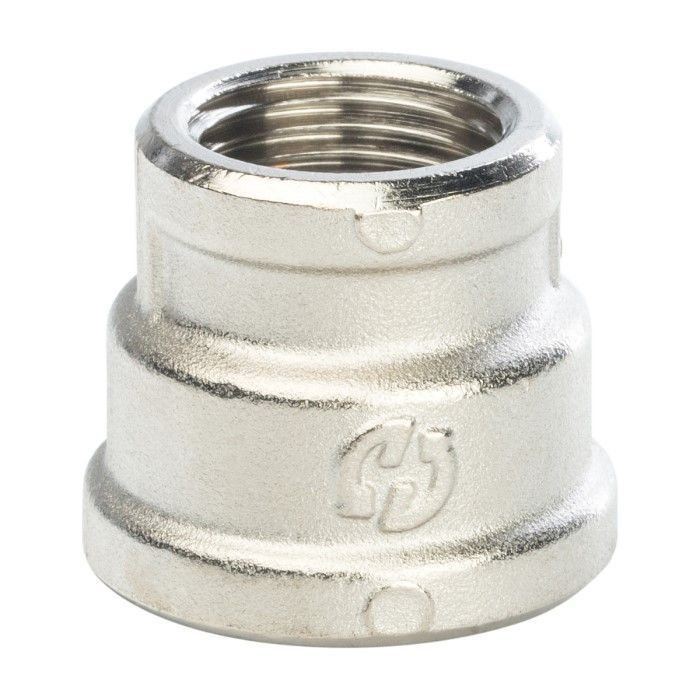 Муфта переходная ВВ 11/4х3/4 (никель) Stout