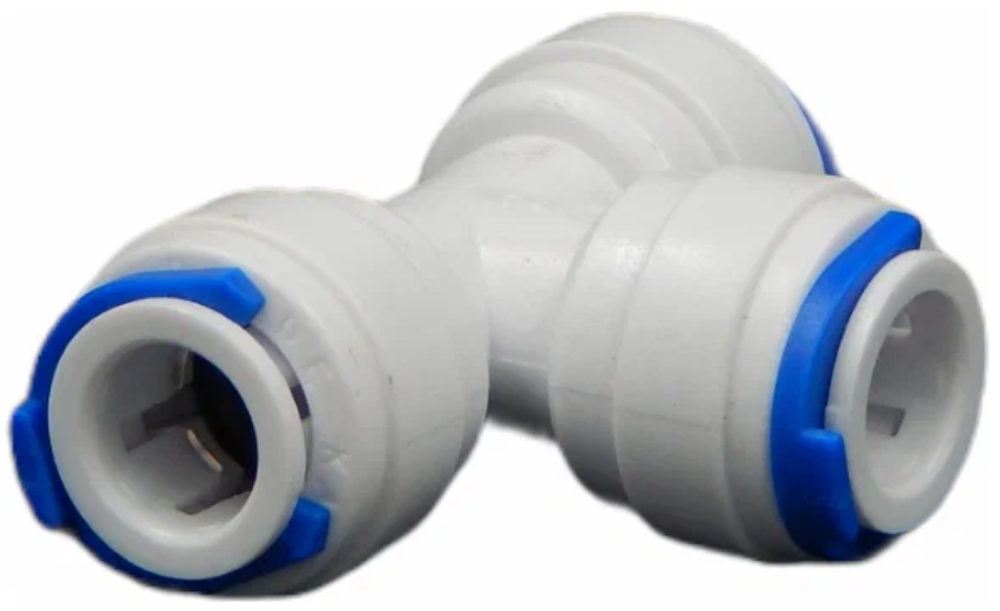 Фитинг тройник 3/8"х3/8"х3/8", JG QT-03B Naturewater