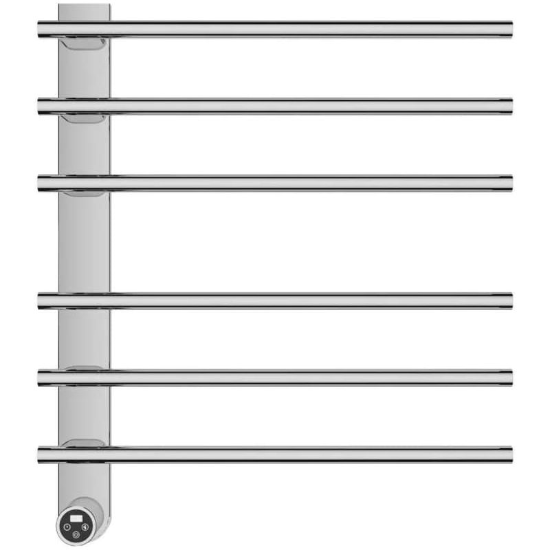Полотенцесушитель электрический 520*624 с терморегулятором, цвет Хром, AQM