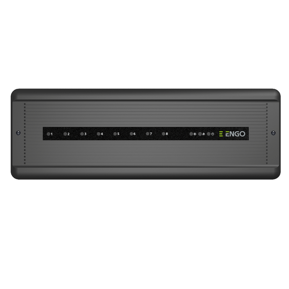 Центр коммутации проводной, на 8 зон отопления, 230В ENGO