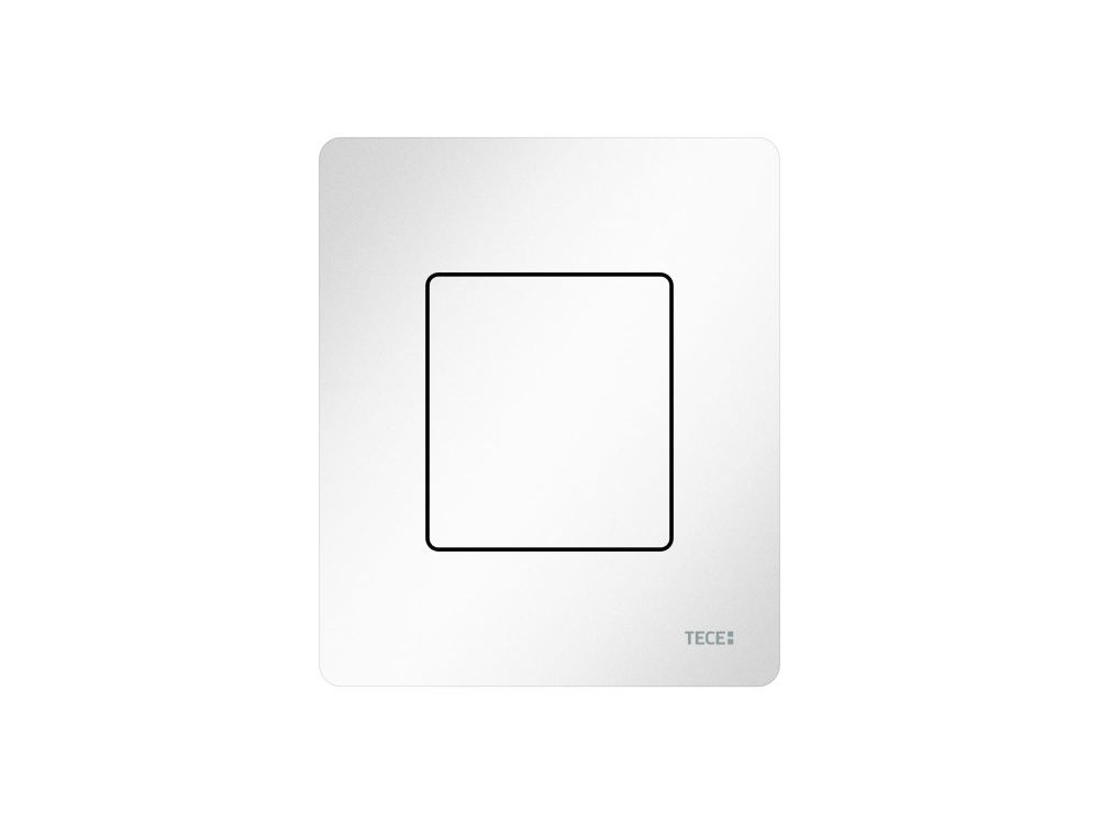 Клавиша для писсуара TECEsolid, белая глянцевая