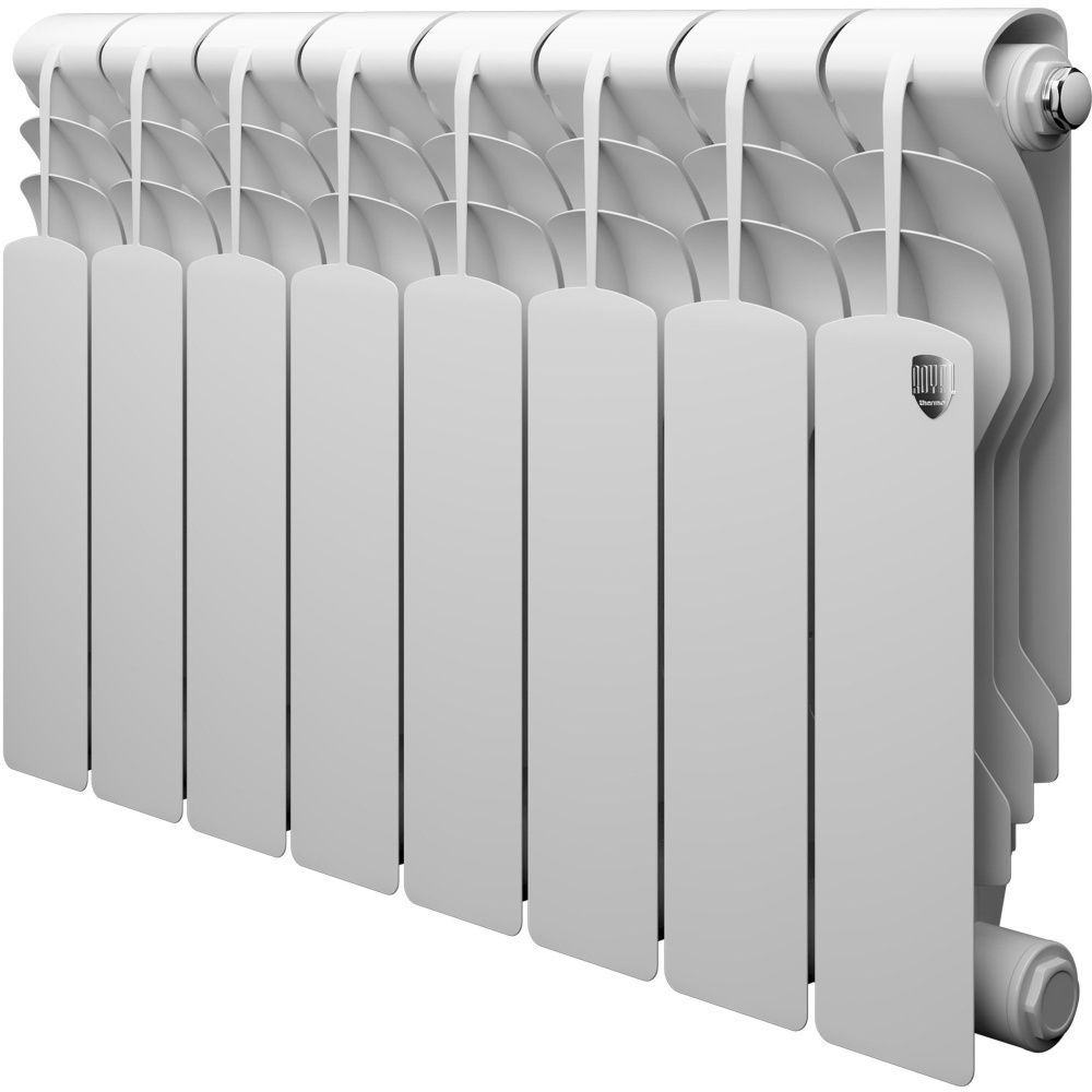 Радиатор биметаллический Revolution Bimetall 350/80 8 секций Royal Thermo