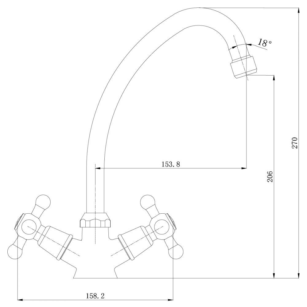 Смеситель для кухни Promotion, LEMARK