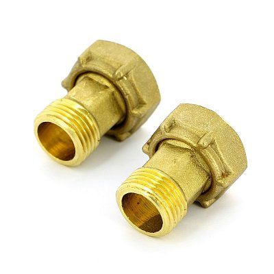 Соединитель для водосчетчиков ду 15, Varmega (нужно 2 шт)