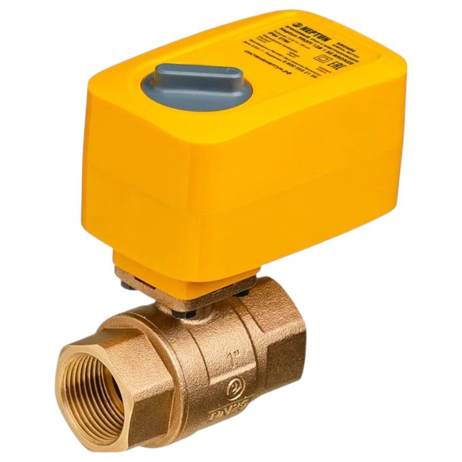 Кран шаровый Neptun Special Edition BRONZE 12В 1/2