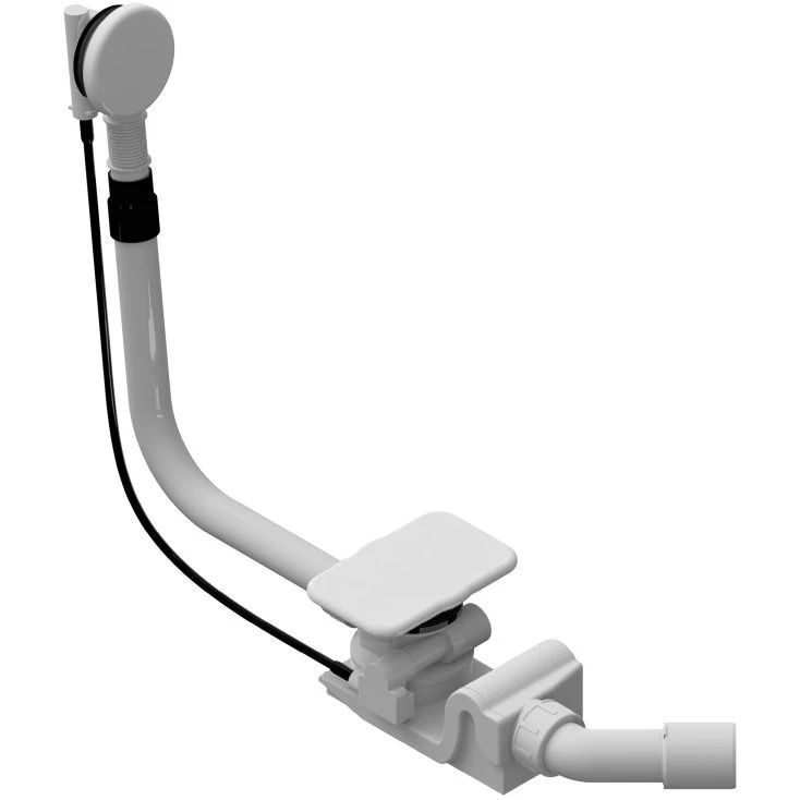 Cлив-Перелив KA 4060 для Asymmetric Duo, alpine white, KALDEWEI