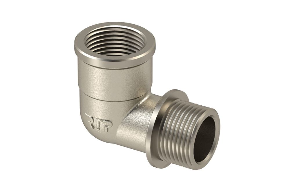 Угольник ВР-НР    3/4х3/4 (никель) RTP