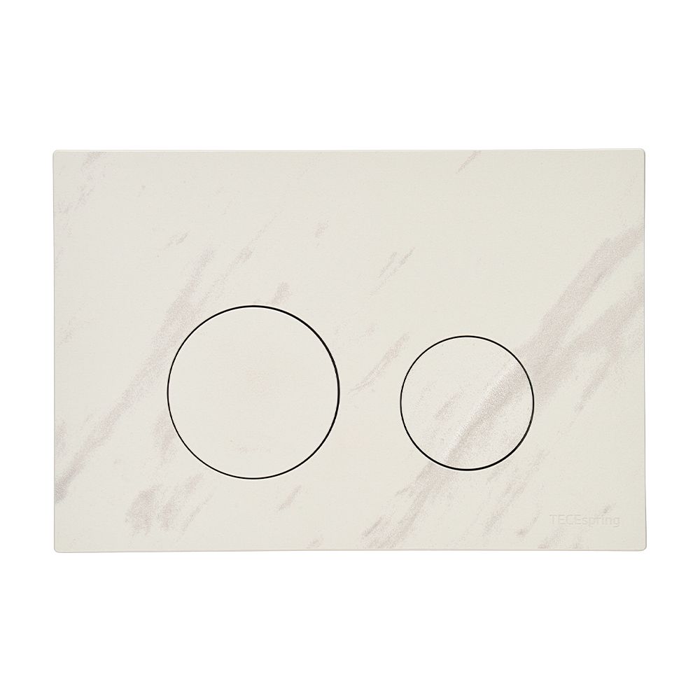 Панель смыва TECEspring loop (круглые клавиши) искусственный камень, песочно-бежевый